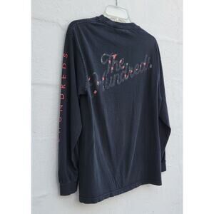 The Hundreds Vintage Tee T Shirt Size Med Black Rose Long Sleeve Tee